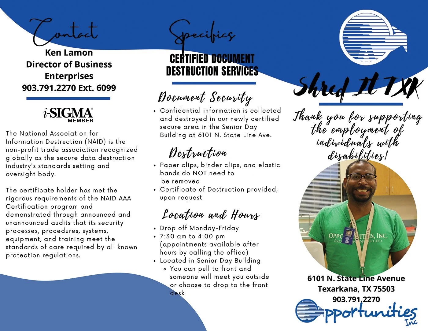 New Shredding Service Creates Meaningful Job Opportunities for People with Developmental Disabilities