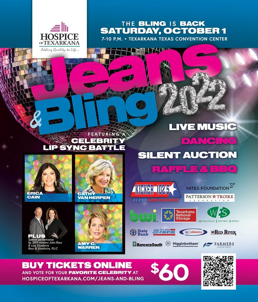 Jeans &amp; Bling Event Returns in Support of the Hospice of Texarkana Care Center
