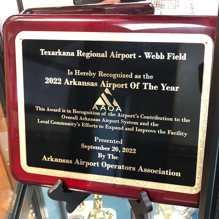 TXK is Arkansas Airport of the Year