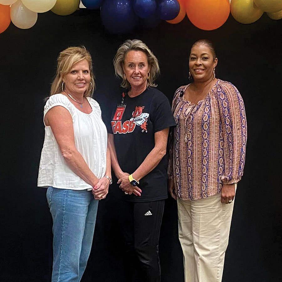 Dr. Becky Kesler, Dena Youngblood and Dr. Genia Bullock