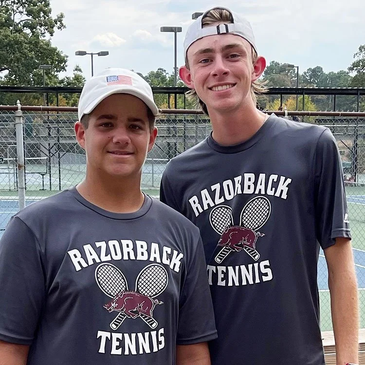AHS Tennis Pair Upsets Top Seed
