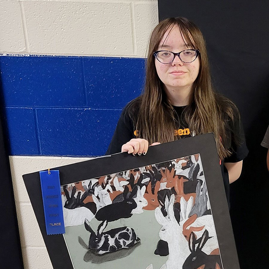Redwater Art Students Have Strong Showing in DeKalb's Oktoberfest Art Show