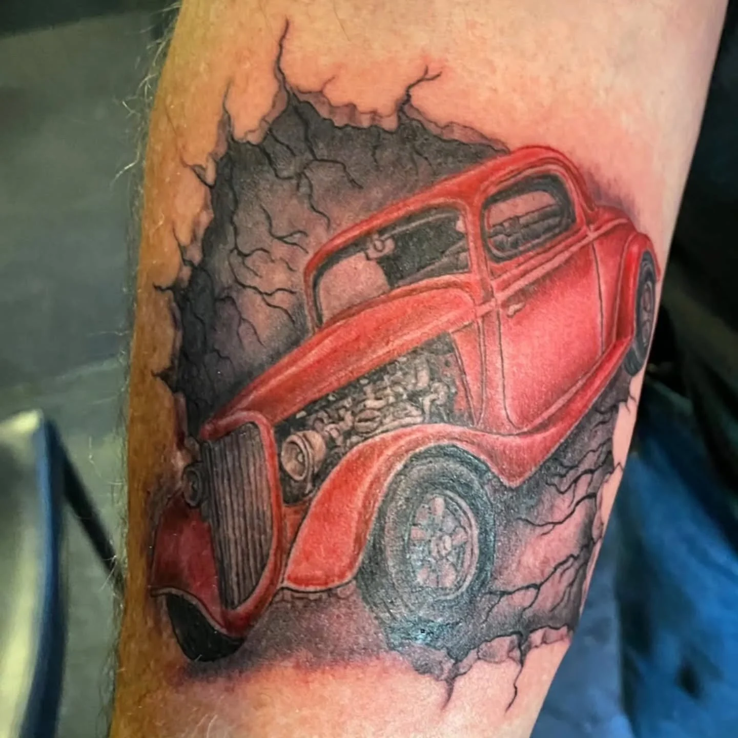 A 34' Ford 3 window for Steve!
By &bull; @keithmullintattoos &bull;
.
.
.
#ldnont
#londonontario #retro #vintage #vintagecar