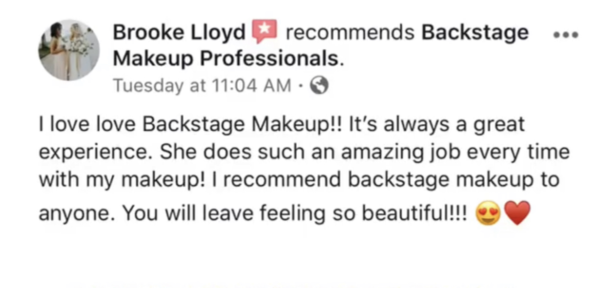 Backstage Makeup Professionals - Top Rated Dallas Makeup &amp; Hair 