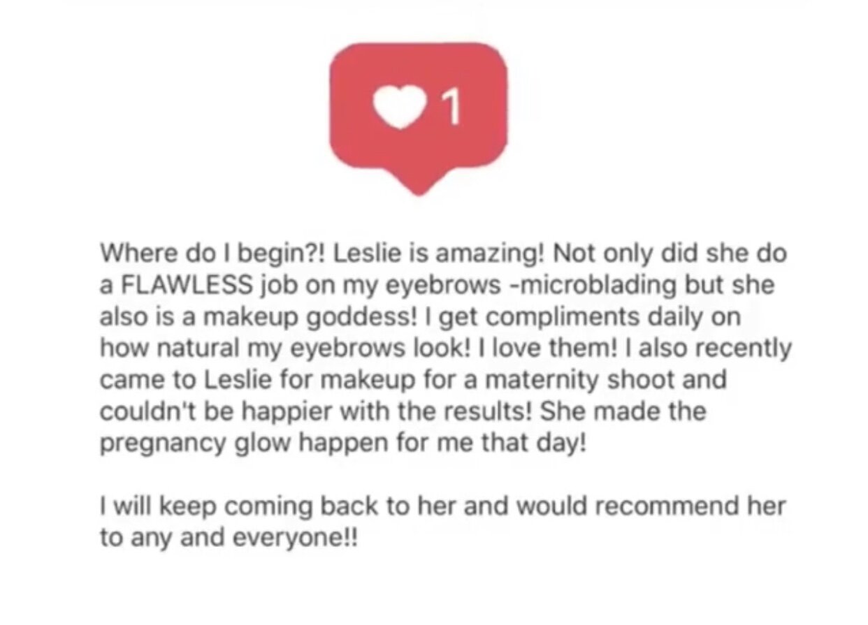 Microblading Service Reviews | Backstage Makeup Professionals