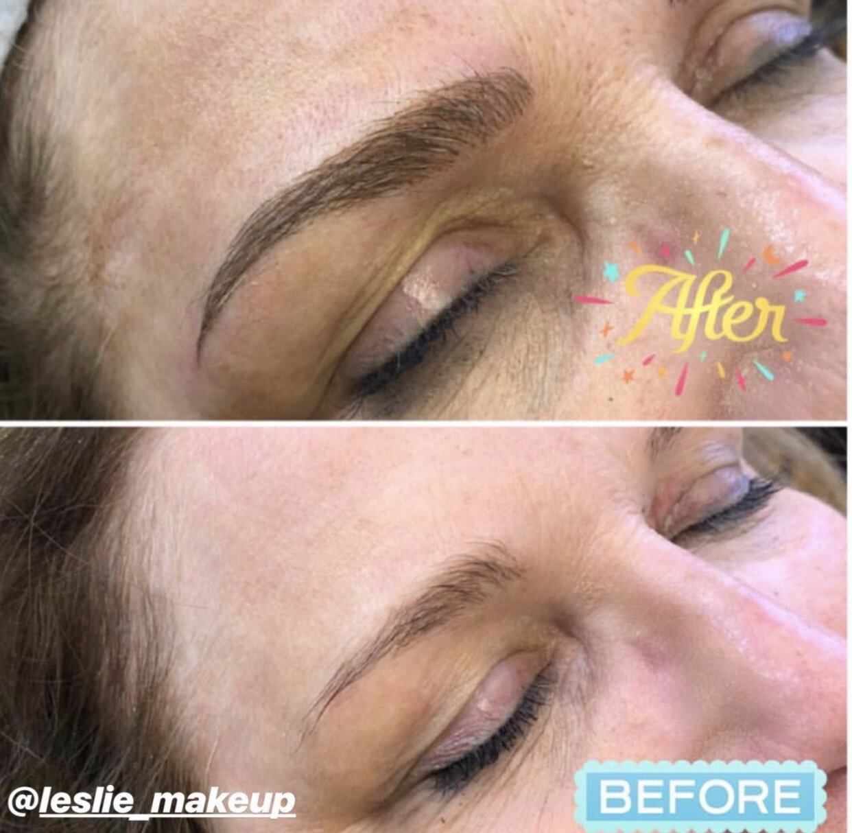Microblading Before and After | Backstage Makeup Professionals
