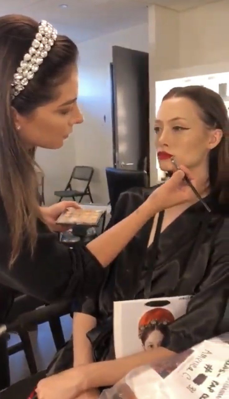Fashion Show makeup artist