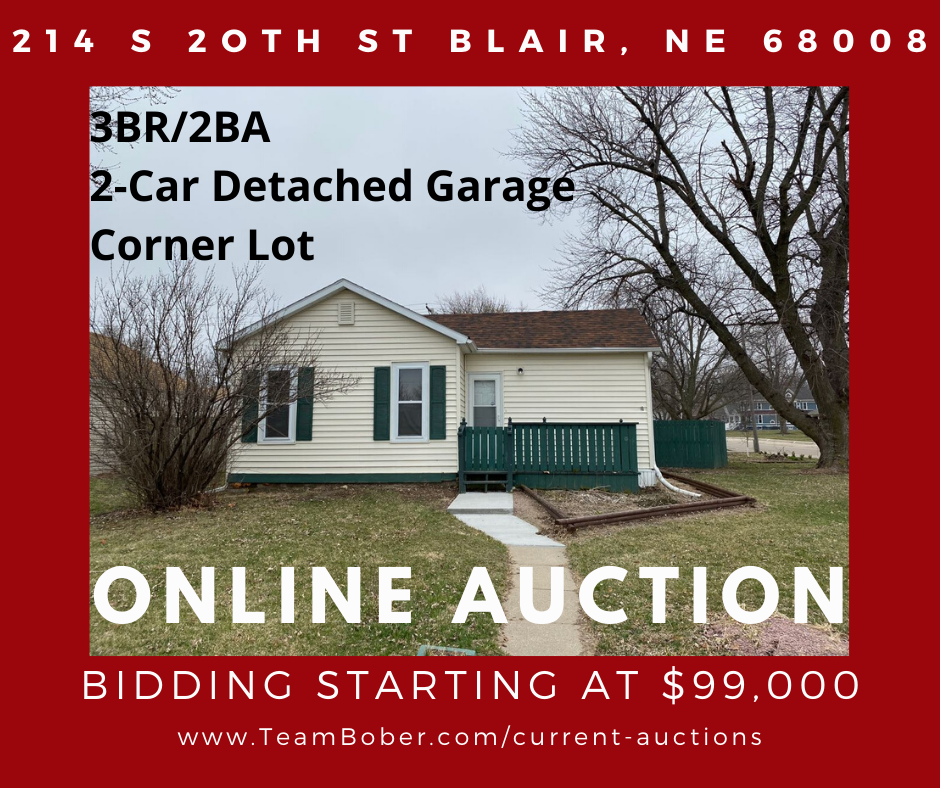 Online Auction Blair NE