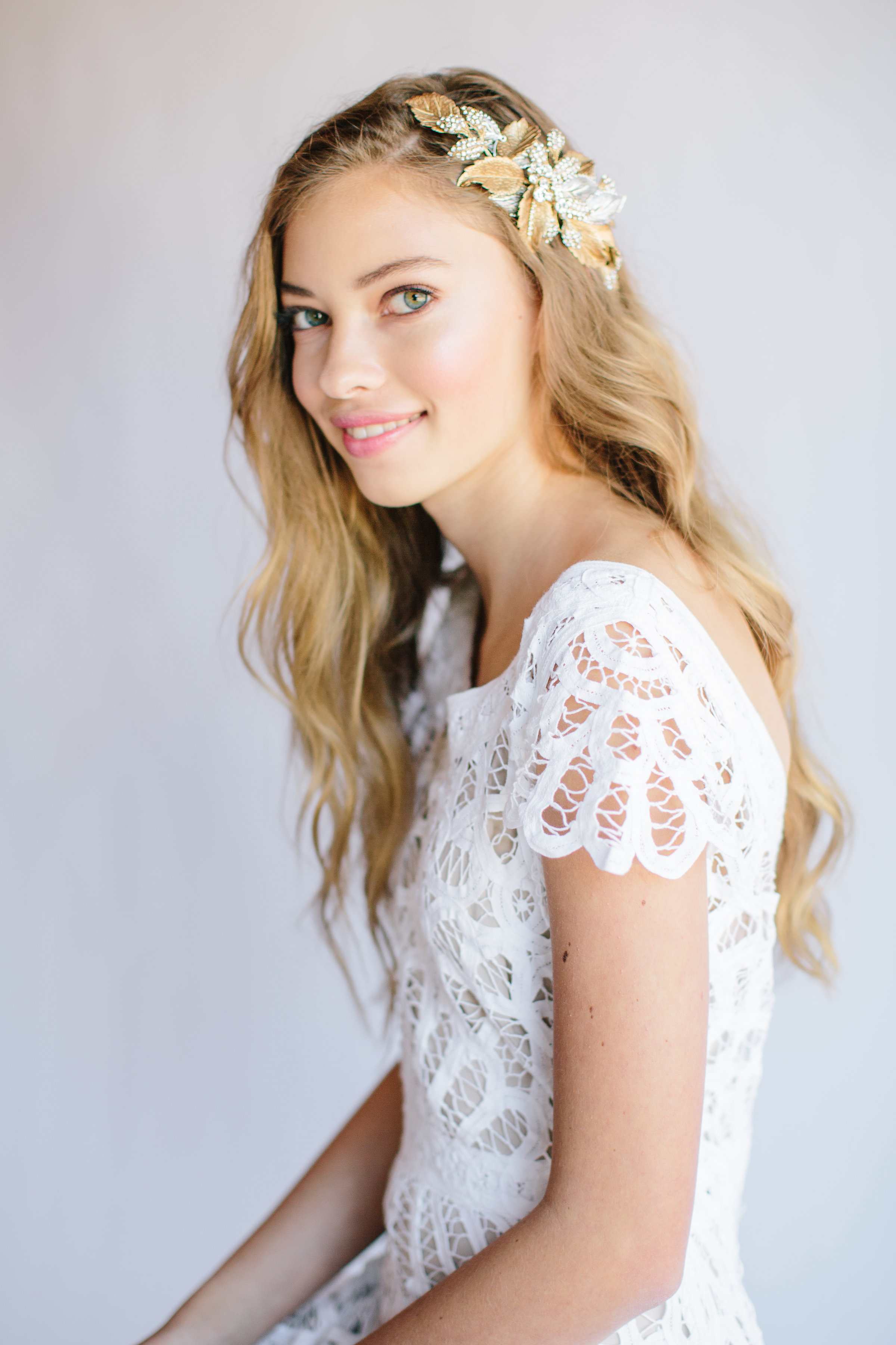 Joplin - Floral Headpiece - By Untamed Petals
