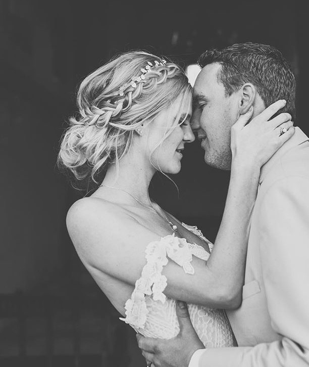 Wear a bridal hair vine in updo