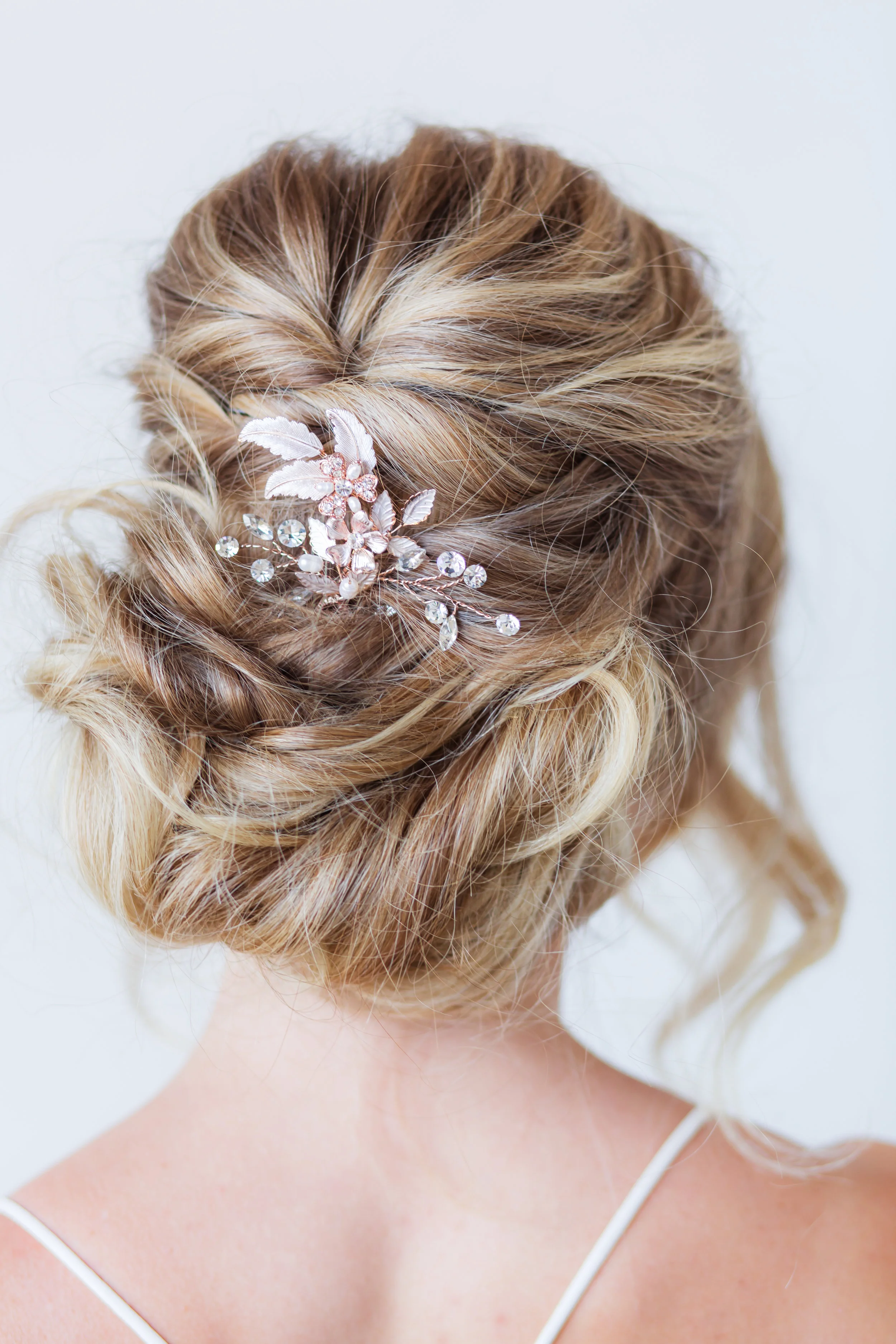 rosegold wedding accessories
