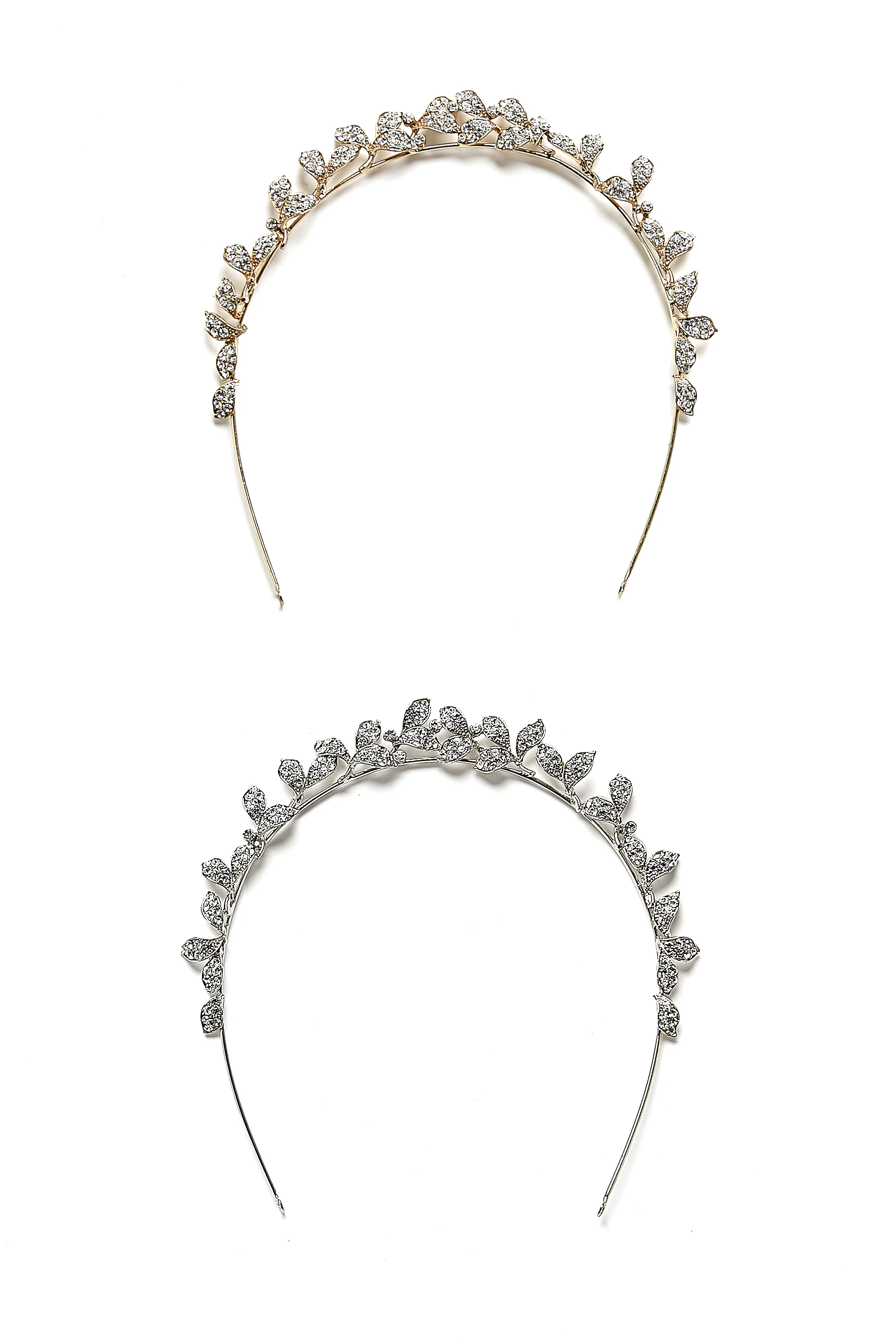 Alexis - beaded tiara headpiece - By Untamed Petals