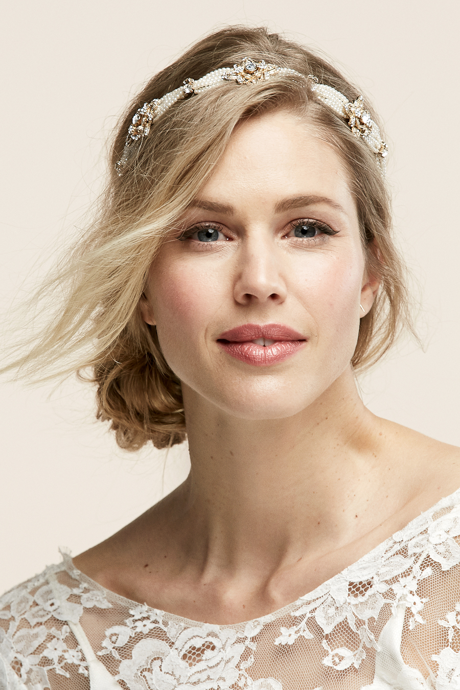 Pyra - Gold deco headpiece - By Untamed Petals