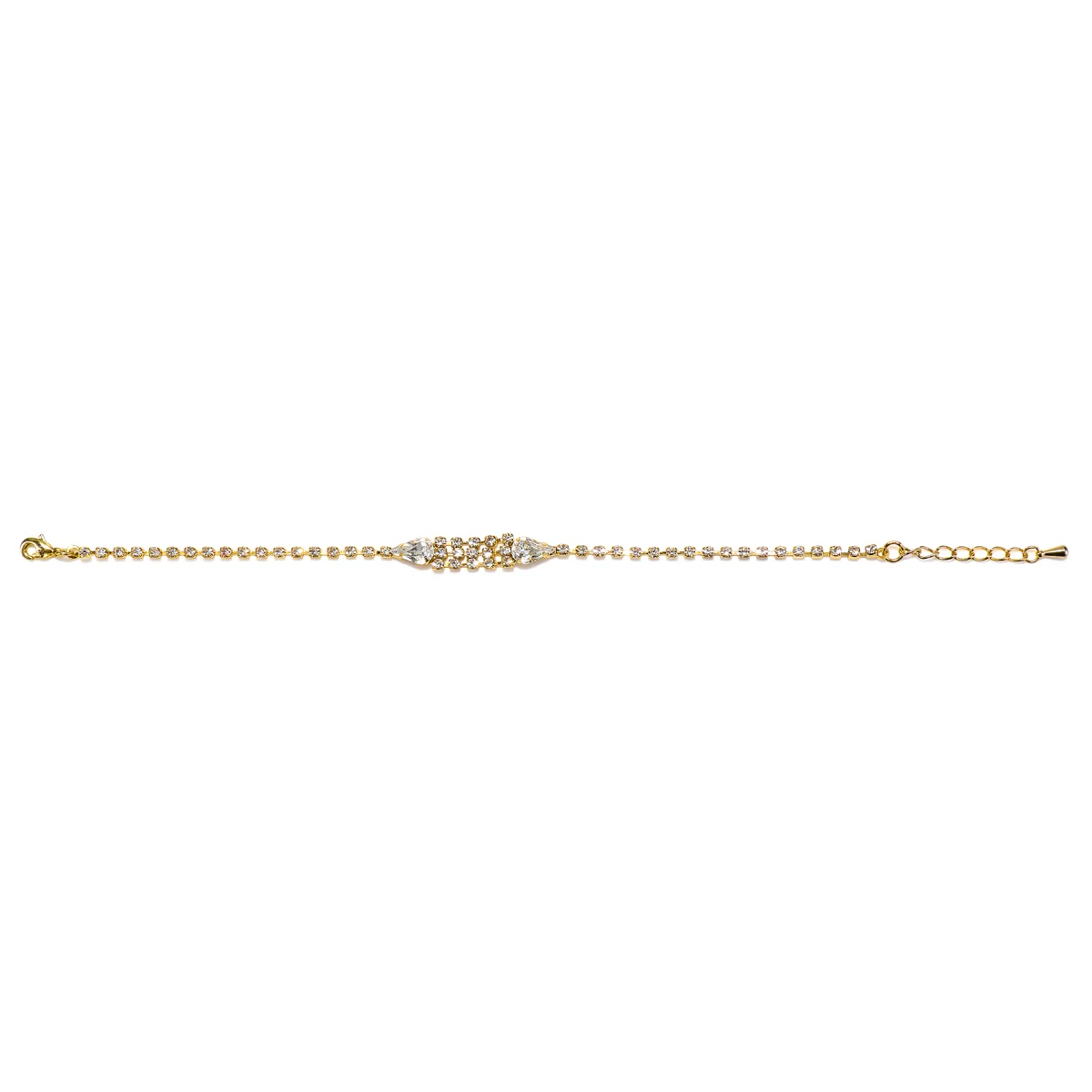 crystal tennis bracelet vintage