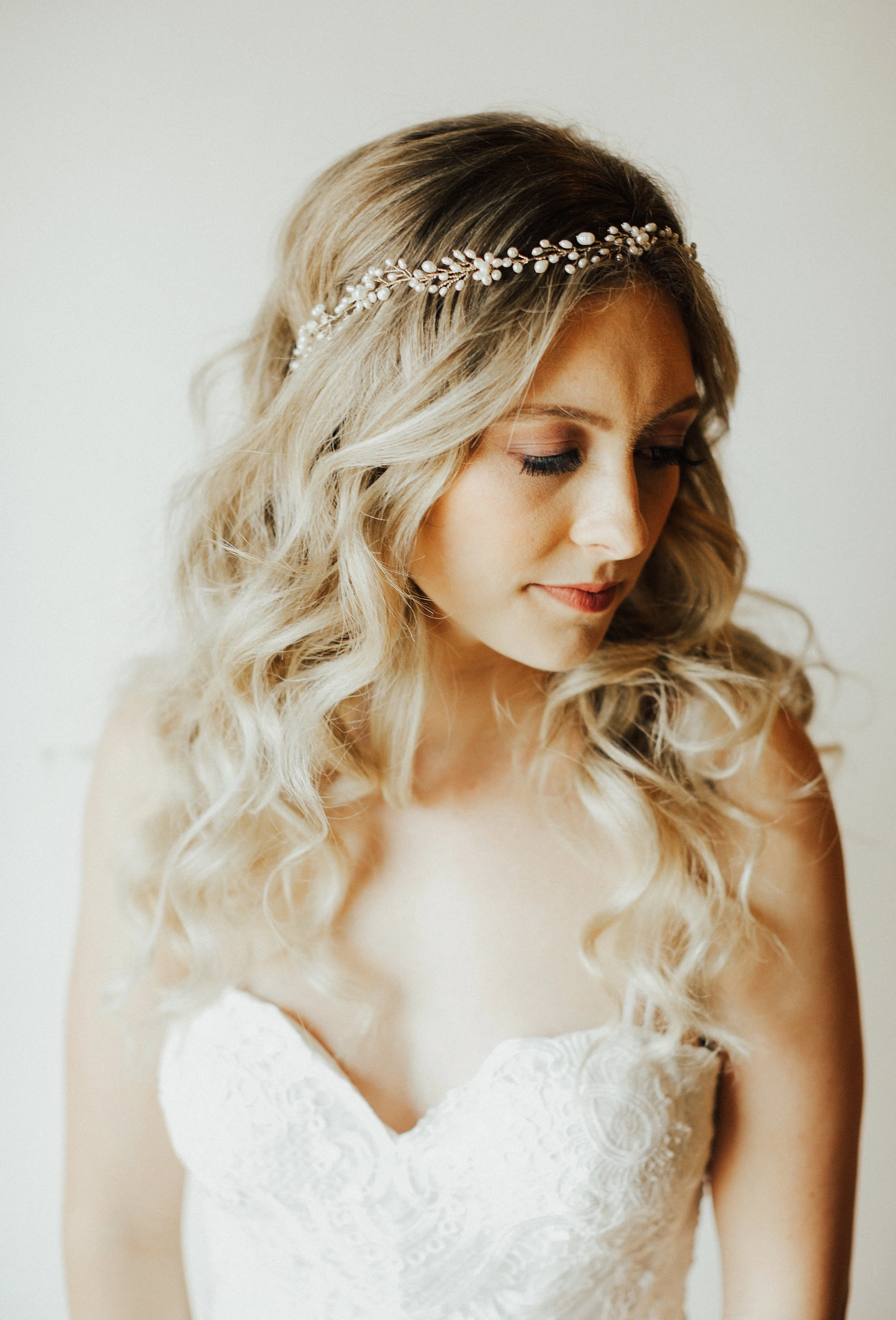 Jonesy - Beaded Headpiece - By Untamed Petals