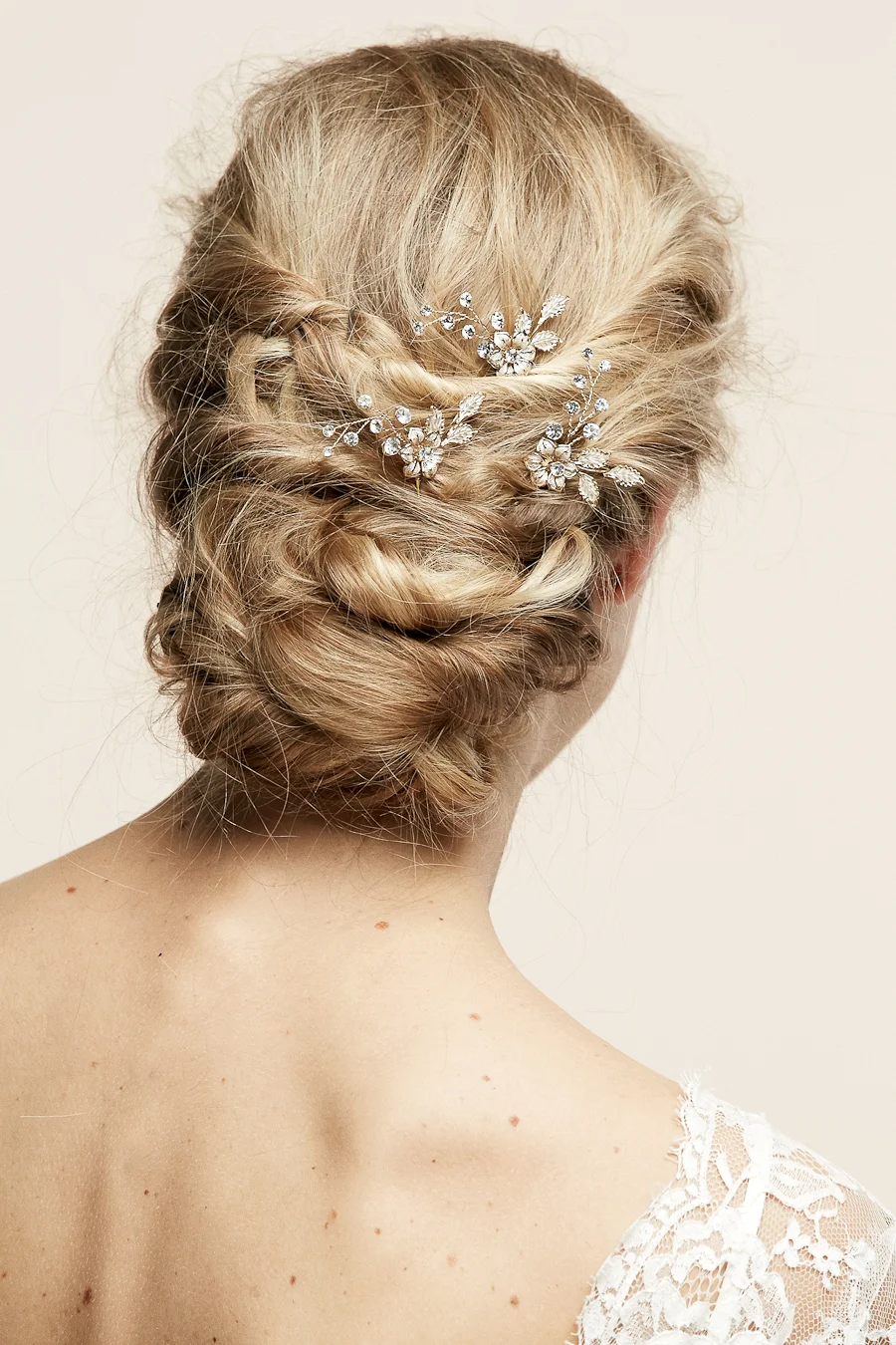 Wyatt - Floral Metal Hair Pins - By Untamed Petals