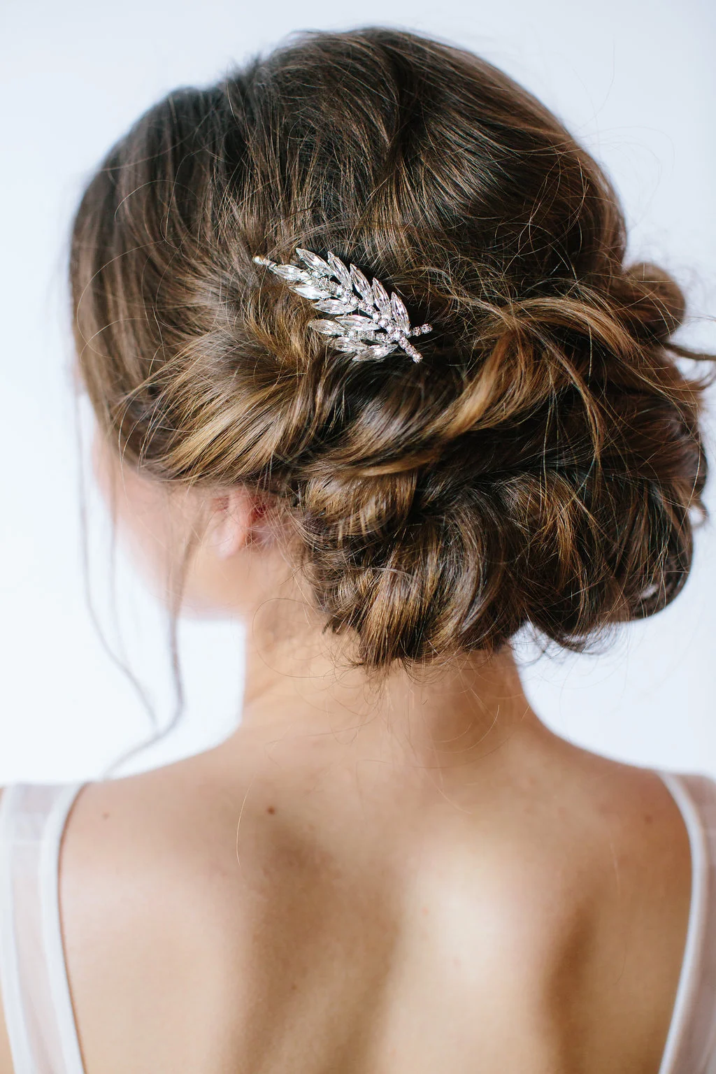 vintage inspired crystal hairpin