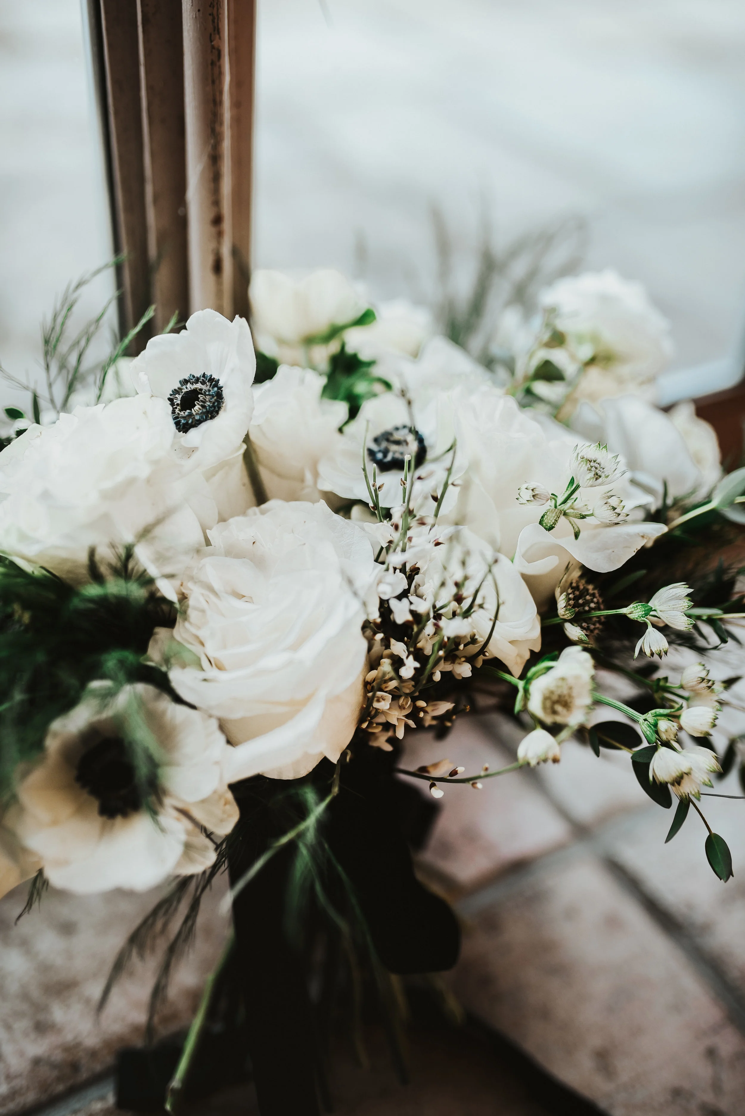 winter wedding bouquet