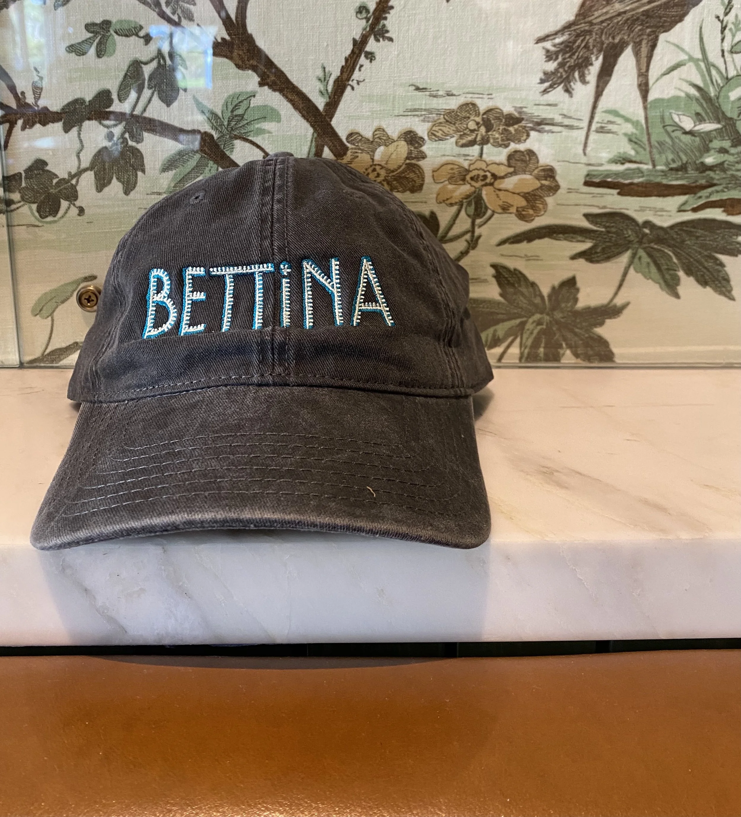 Anthropologie Bettina hat rim ‎ made in Italy hat Bettina Baseball Hat — Bettina main image 3