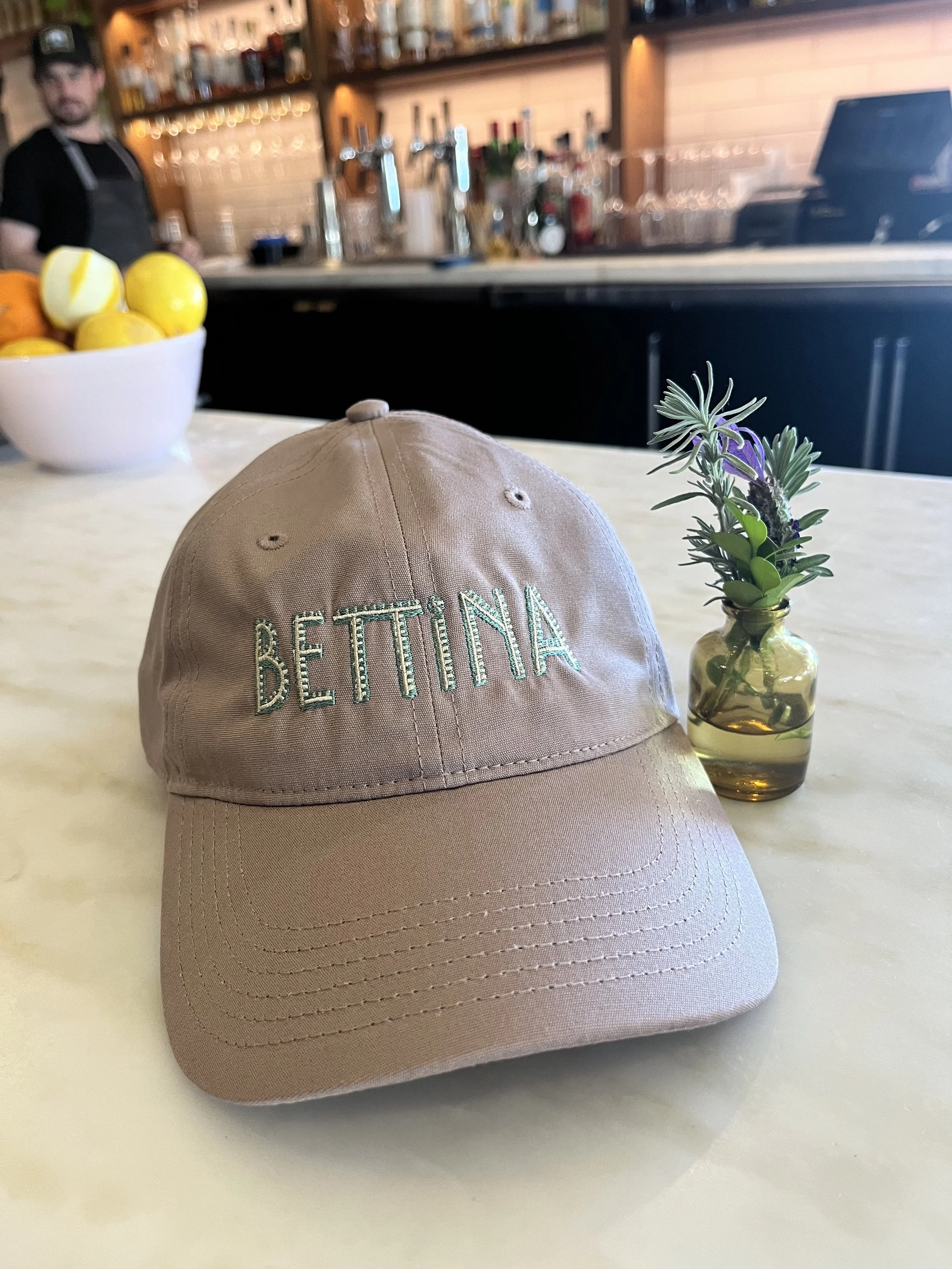 Anthropologie Bettina hat rim ‎ made in Italy hat Bettina Baseball Hat — Bettina main image 2