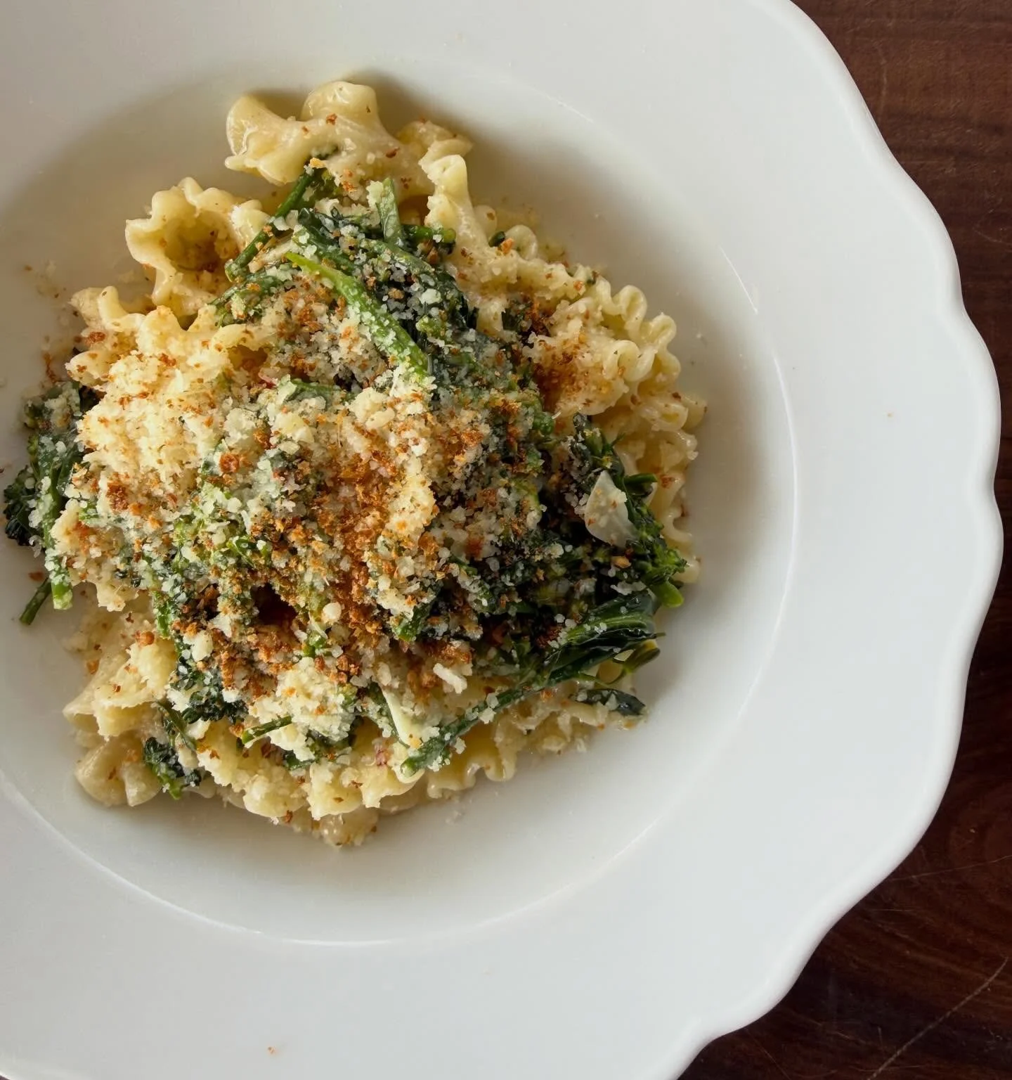 New pasta drops by 🧑&zwj;🍳 @oscar_desantiago_ on the menu now!! &mdash;>
Mafaldine with @strausmilk butter, @weiserfamilyfarms broccolini, anchovies, chile &amp; pecorino Sardo. 
Rigatoni with @cosechafarming lamb ragu, pecorino, @biancodinapoli