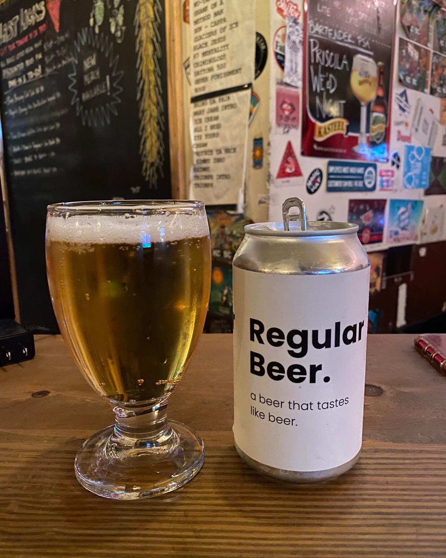 Today&rsquo;s can of the day is @duclawbrewingco &lsquo;s &ldquo;Regular Beer&rdquo;. Don&rsquo;t be fooled by the name, calling this beer regular is an understatement! The Regular Beer is everything you want in an American Lager! Pale Yellow in Appe