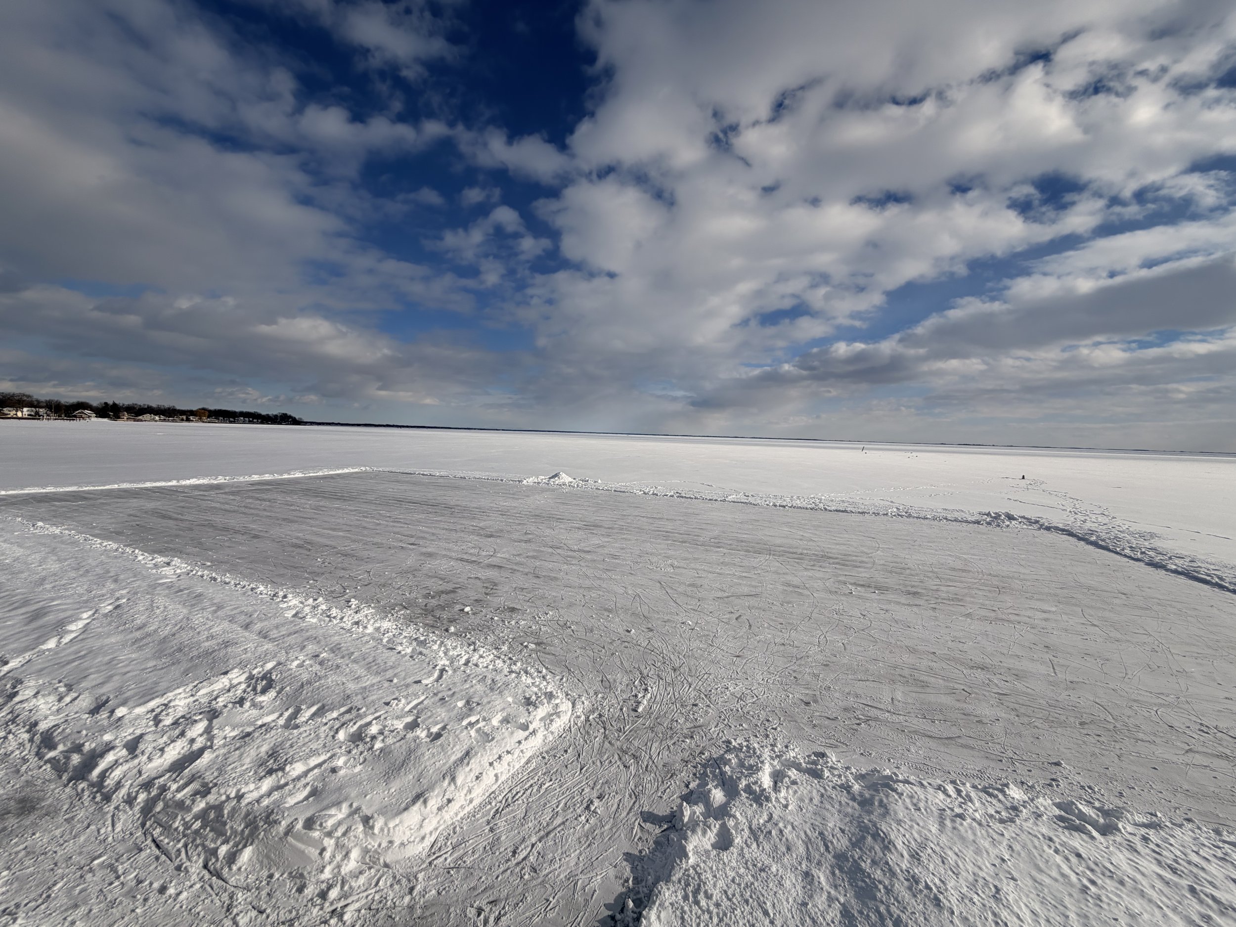 Polar Plunge at Winterfest in New Baltimore, Michigan