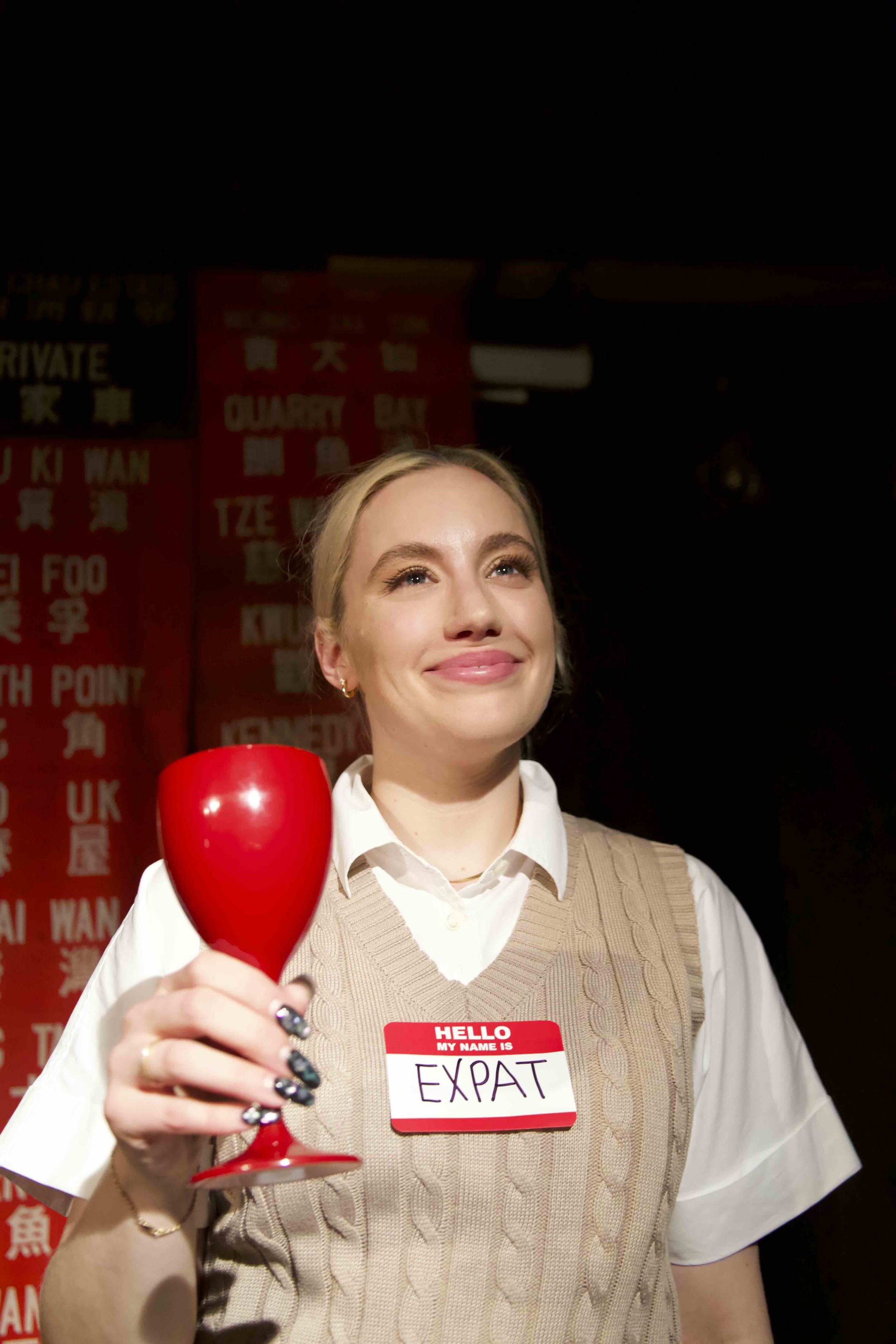 Dominique Roberts as Expat.

Photographer Liam Doyle.