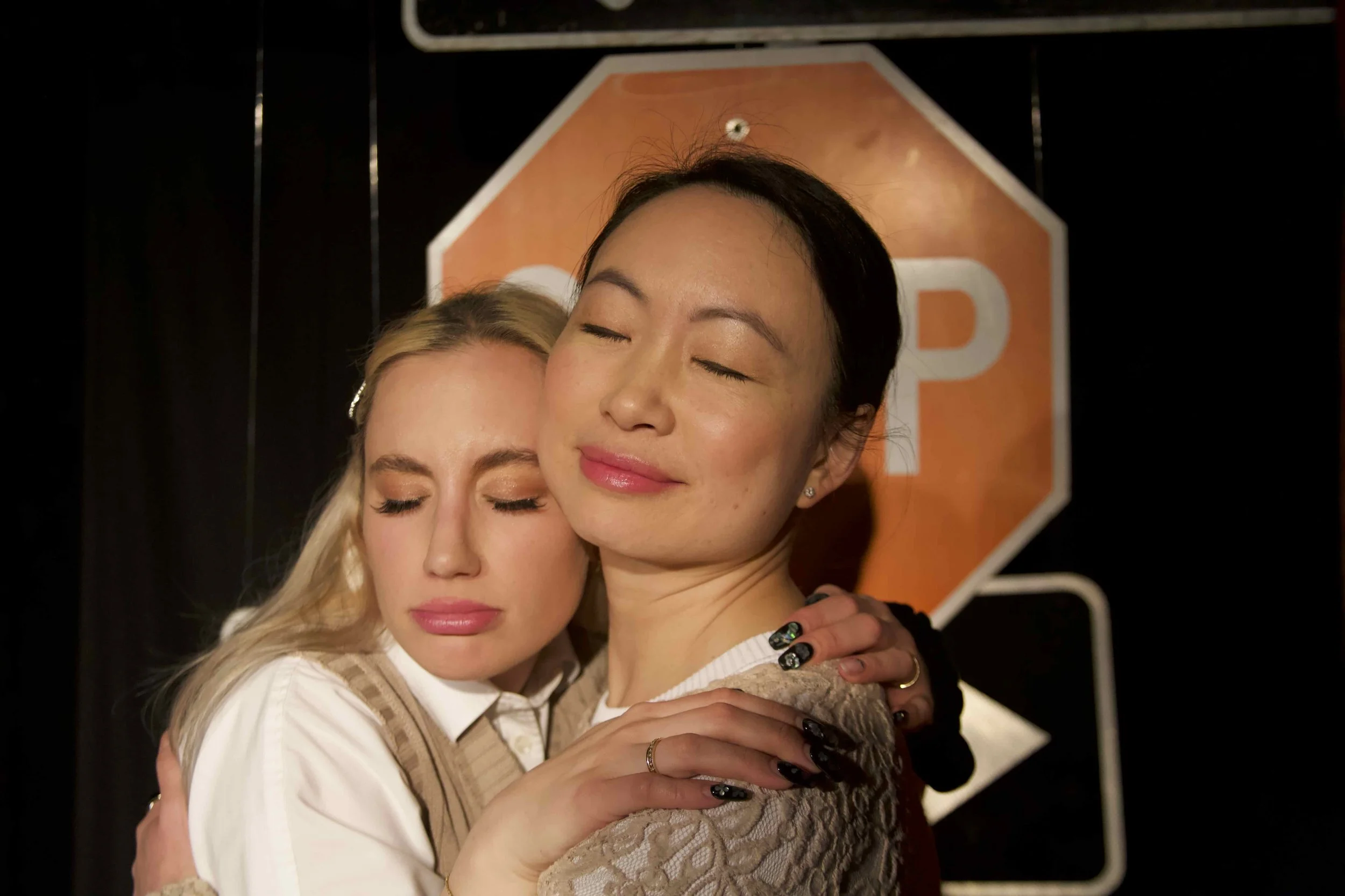 Dominique Roberts and Candace Leung.

Photographer Liam Doyle.