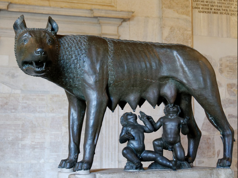 etruscan wolf feeding babies.png