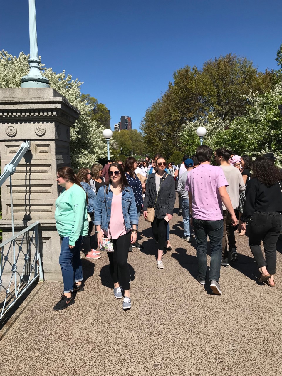 crowds in boston summer public garden bridge.jpg