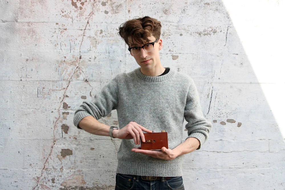 David and his Zero Image pinhole camera