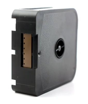 The business end of a Super 8 cartridge.