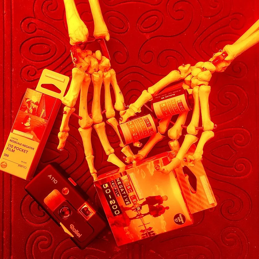 Film Friday - September 27th, 2024.  Lomography Redscale Film Review