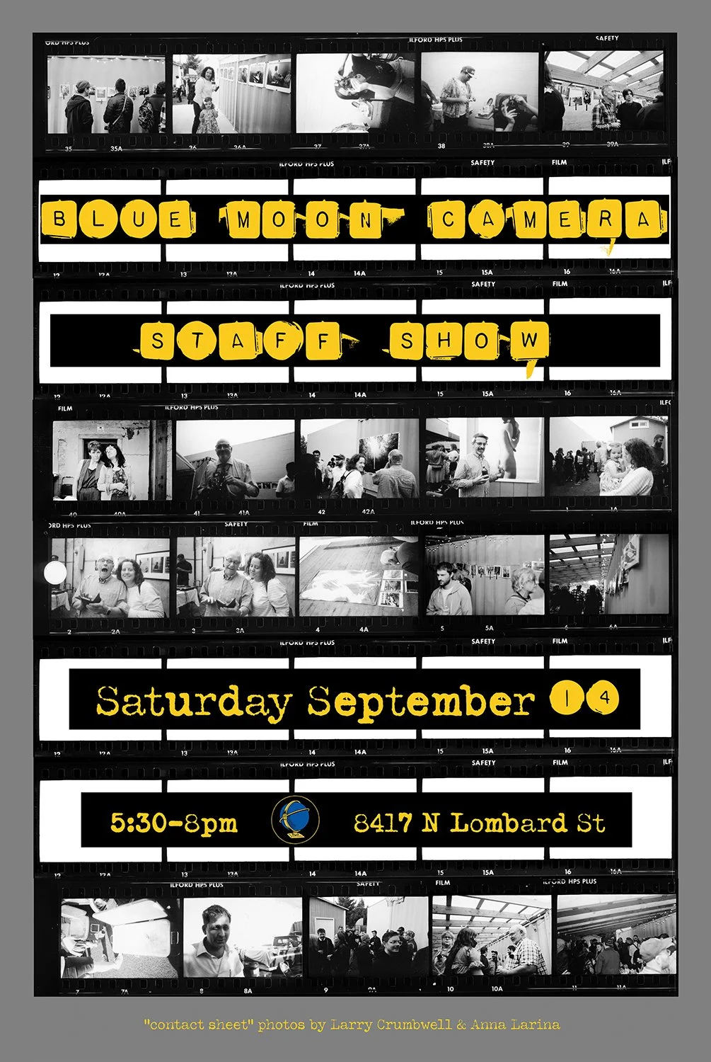 Blue Moon Camera Staff Show 2024 - Saturday, September 14th from 5:30pm-8pm