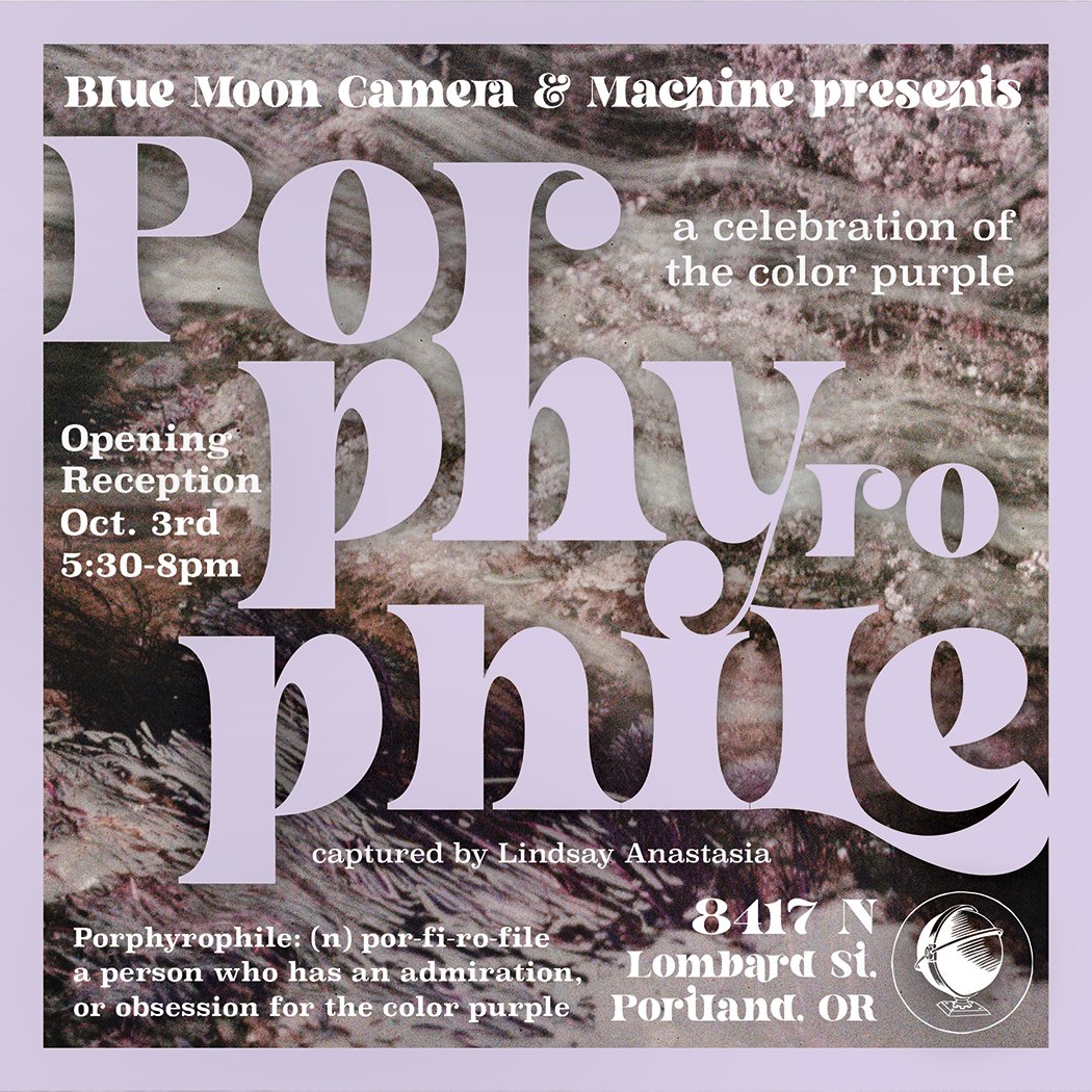 Porphyrophile Show Opening - Saturday, October 3rd, 2026