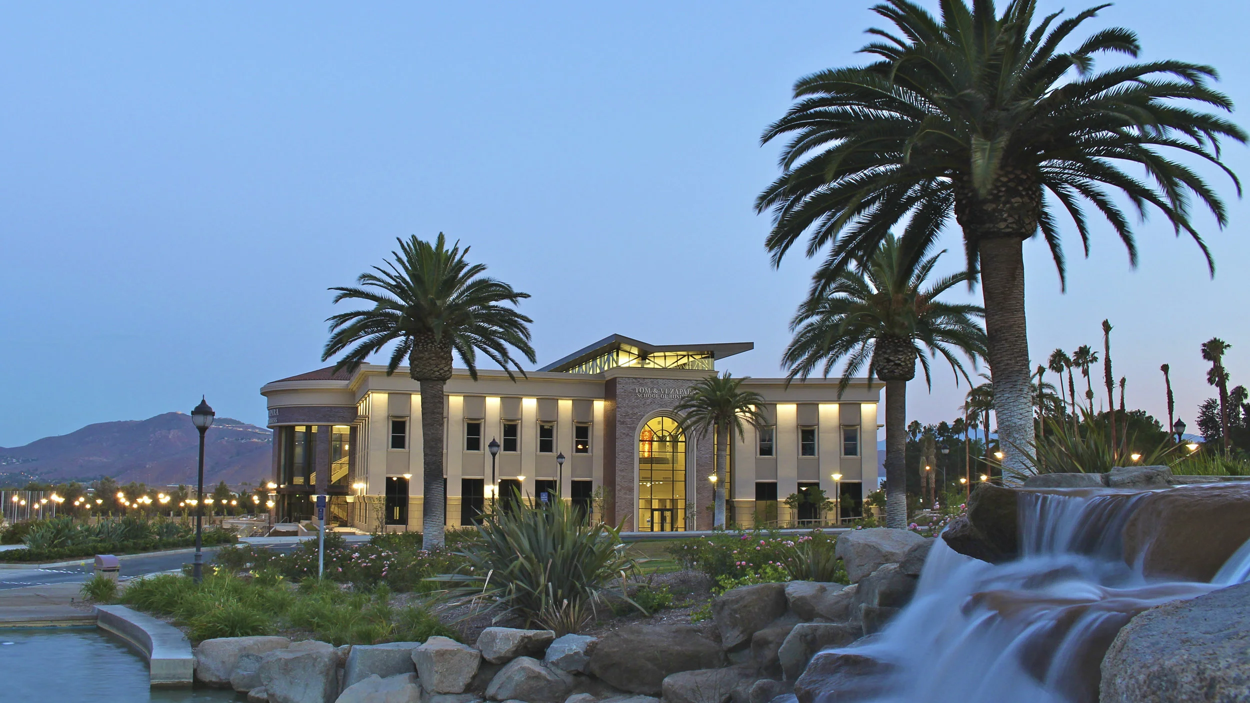 From Central Campus LED Pilaster Lighting