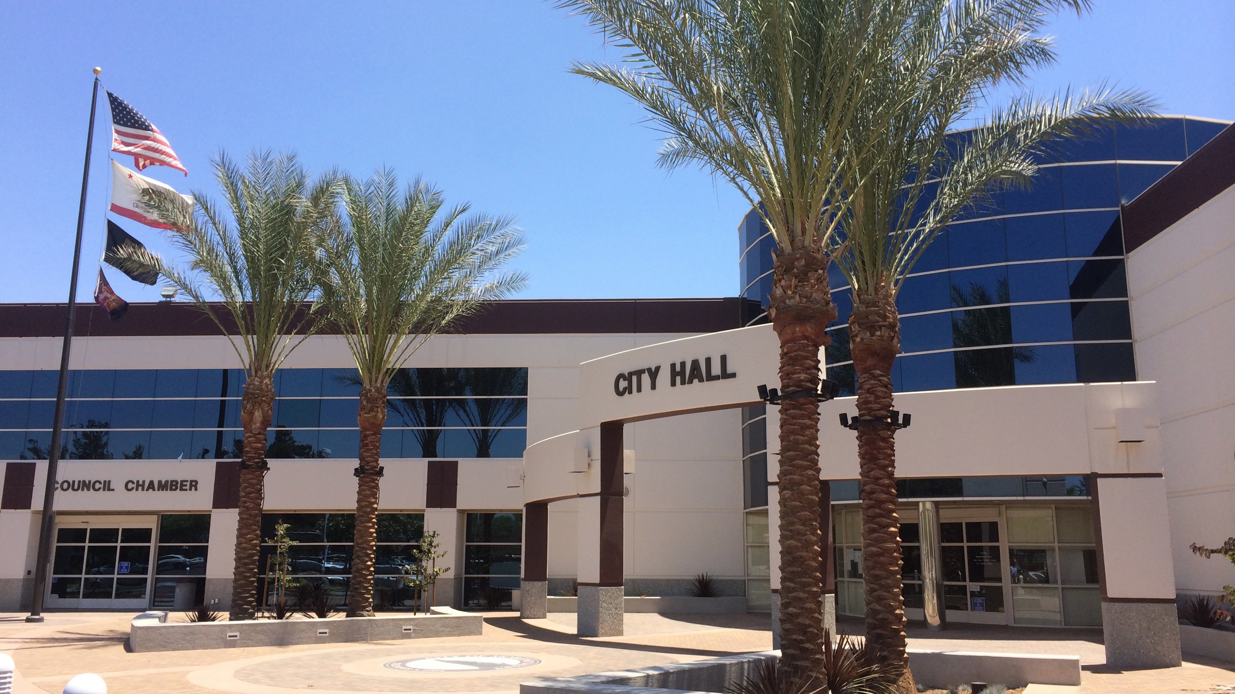 Moreno Valley City Hall Plaza