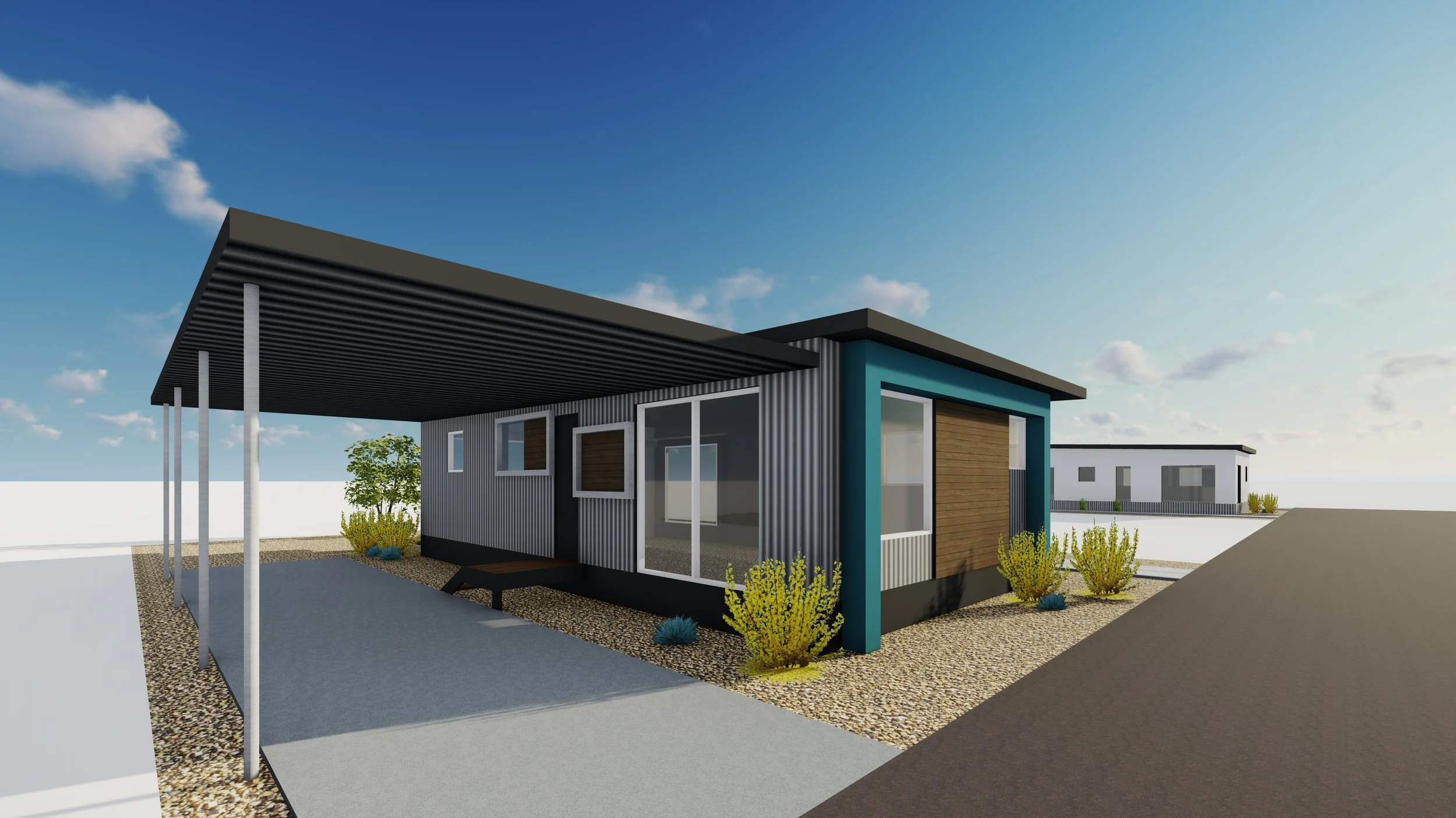 21-063 Las Palomas_Concept A Rear View Left.jpg