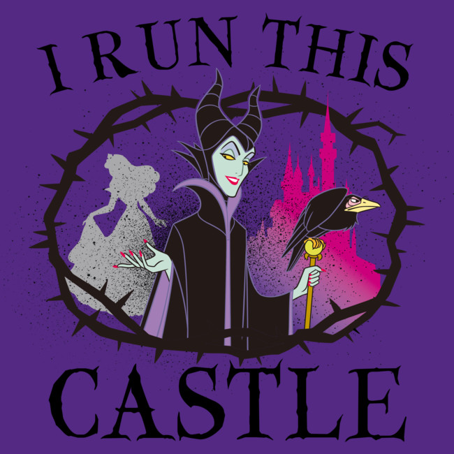 i run this castle maleficent