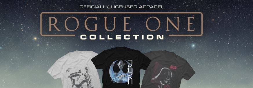Rogue One T-shirts Are Here!