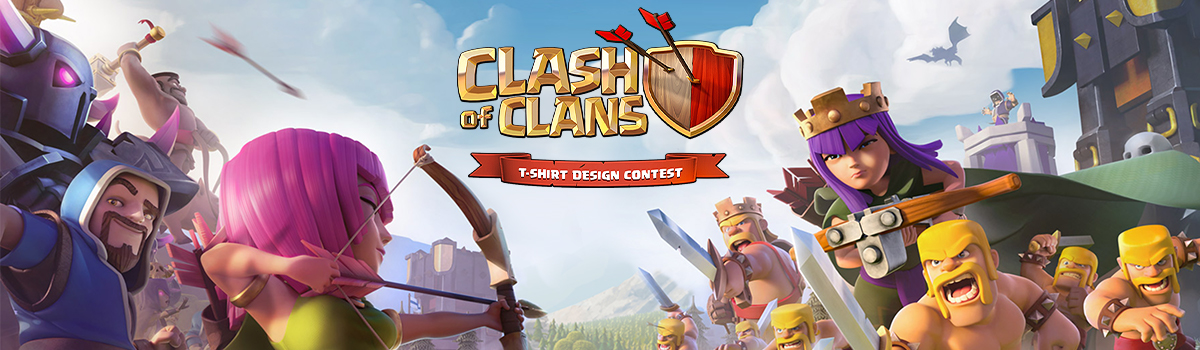 Clash of Clans Official T-Shirt Design Contest