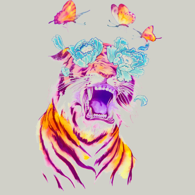 flower tiger
