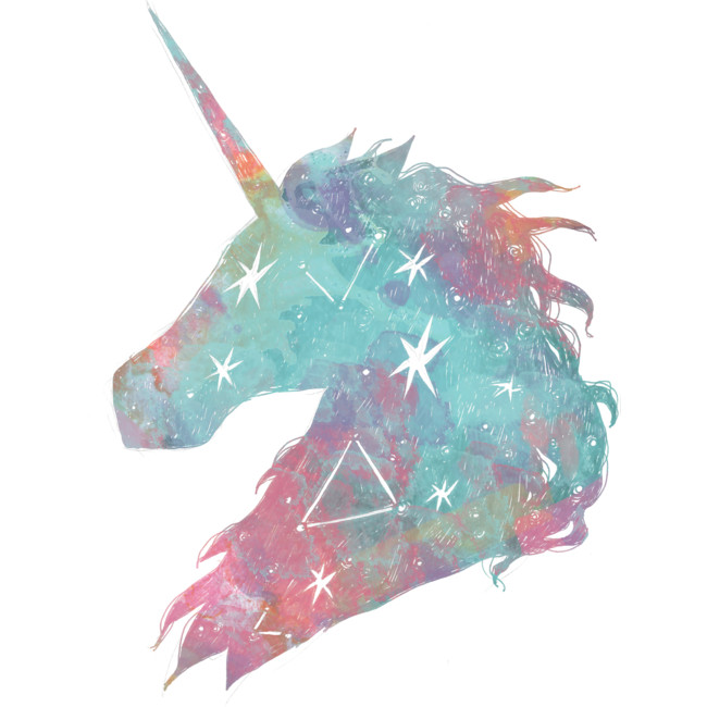 sparkly unicorn
