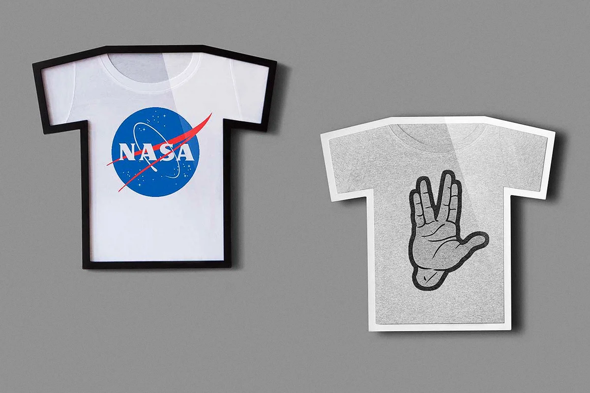 t shirt shaped frame