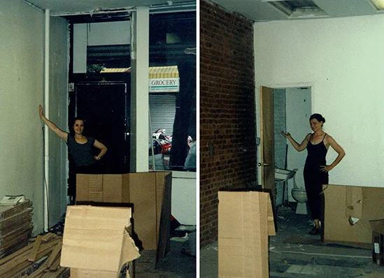 Sherry and Sarah at the very beginning of Opal