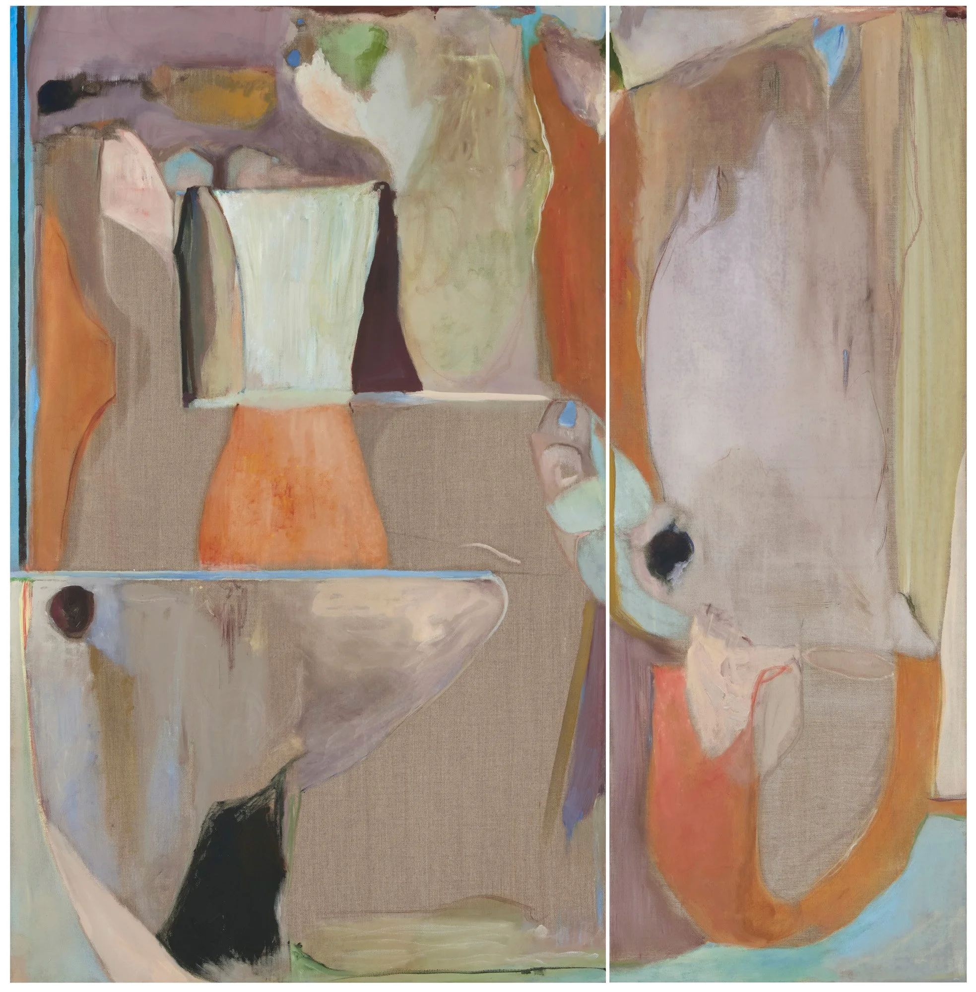Being Koi (diptych) (2025)