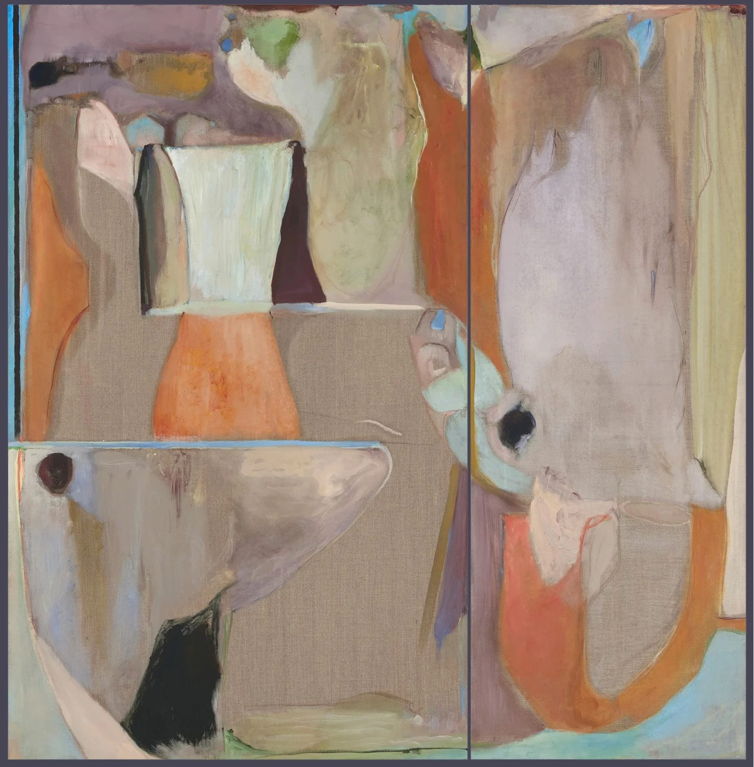 Being Koi (diptych) (2025)