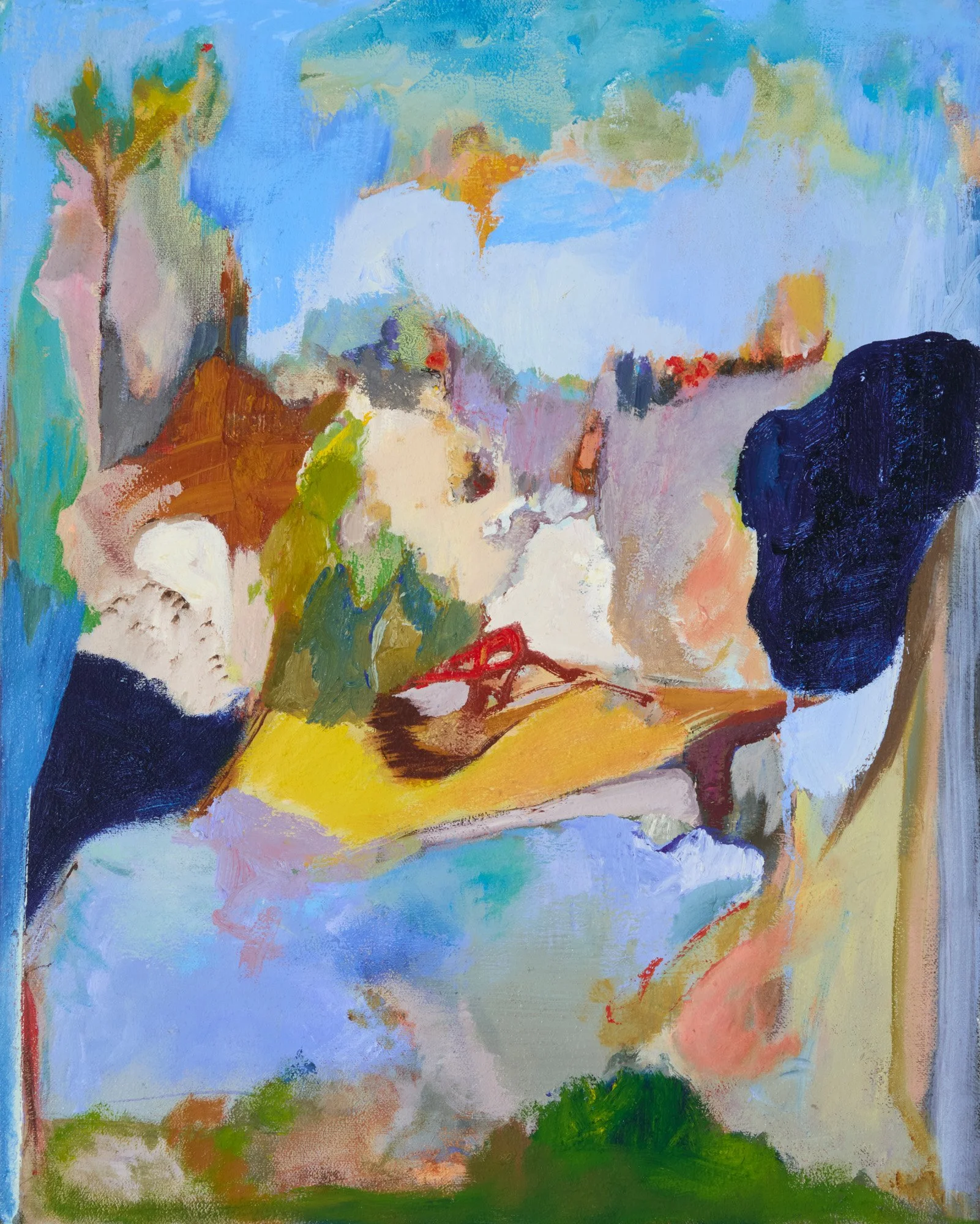 oil on linen 20'x 16"