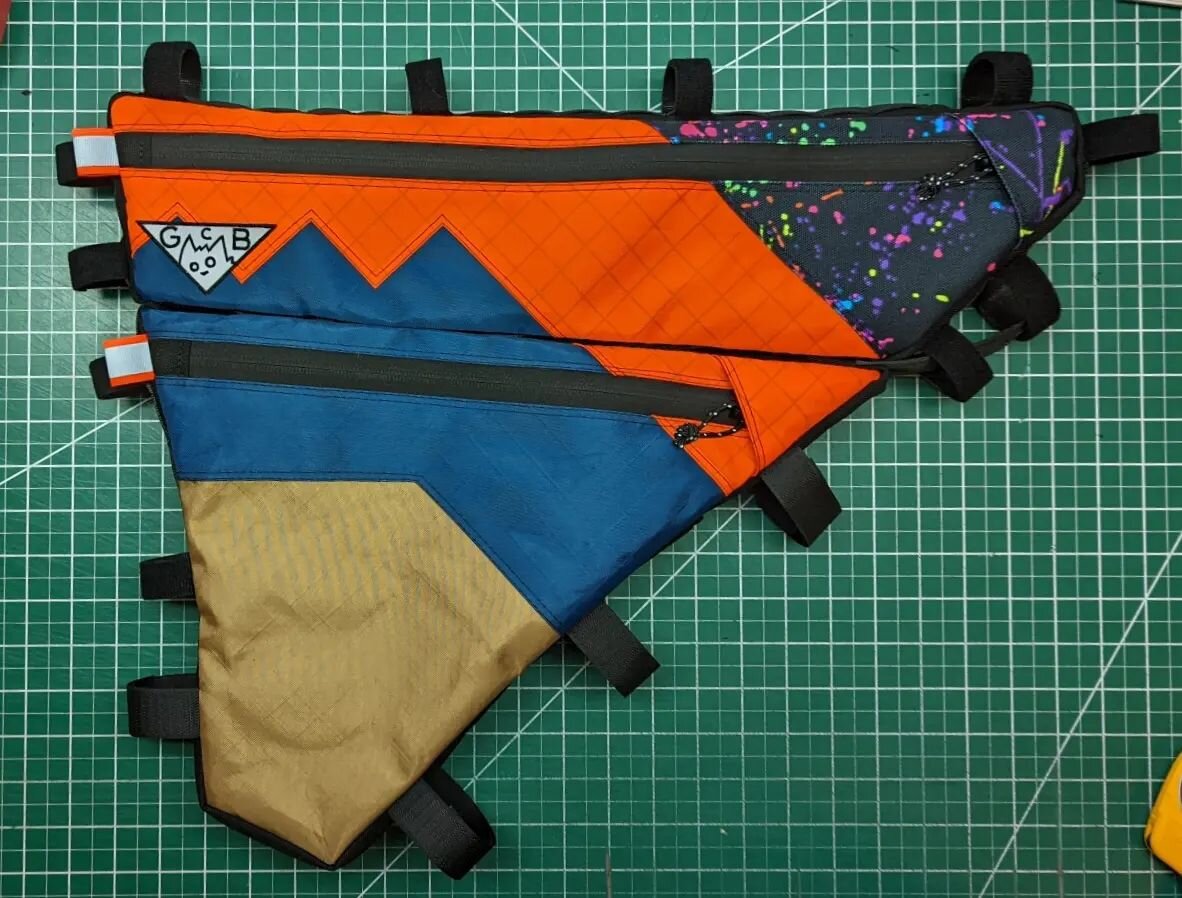 New stuff, pt. 2: A while back, I switched over to using a new fabric that is functionally the same as traditional X Pac, but is made from 100% recycled materials. Along with the #ferdaearth benefits came some new colors to pay around with! My person